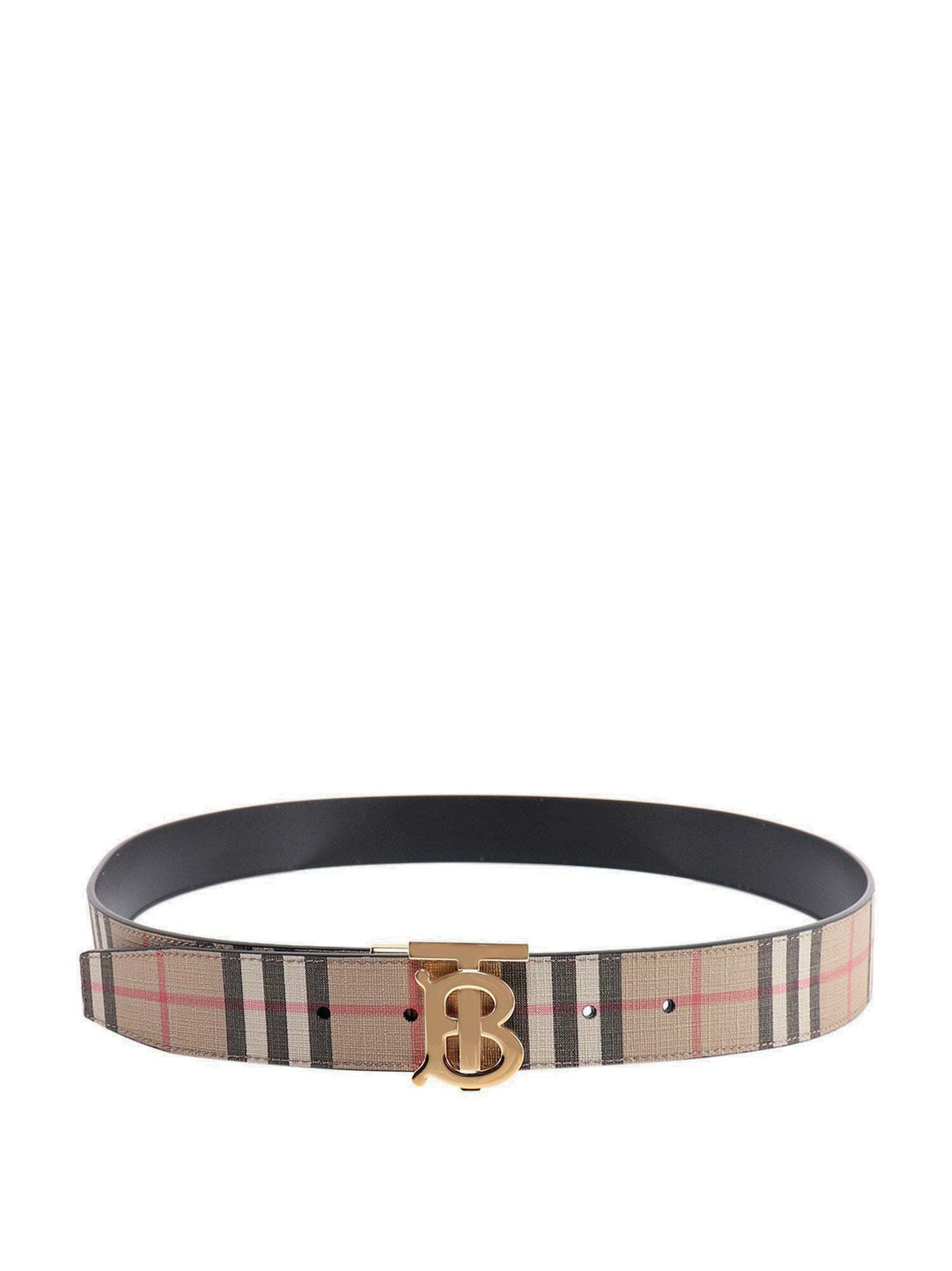 Burberry Belt Beige Mens Burberry