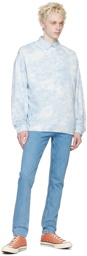 A.P.C. Blue Hubert Sweatshirt