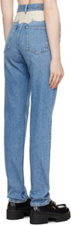 Givenchy Blue Slim Fit Yoke Jeans