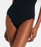 Marysia Mott reversible scalloped swimsuit