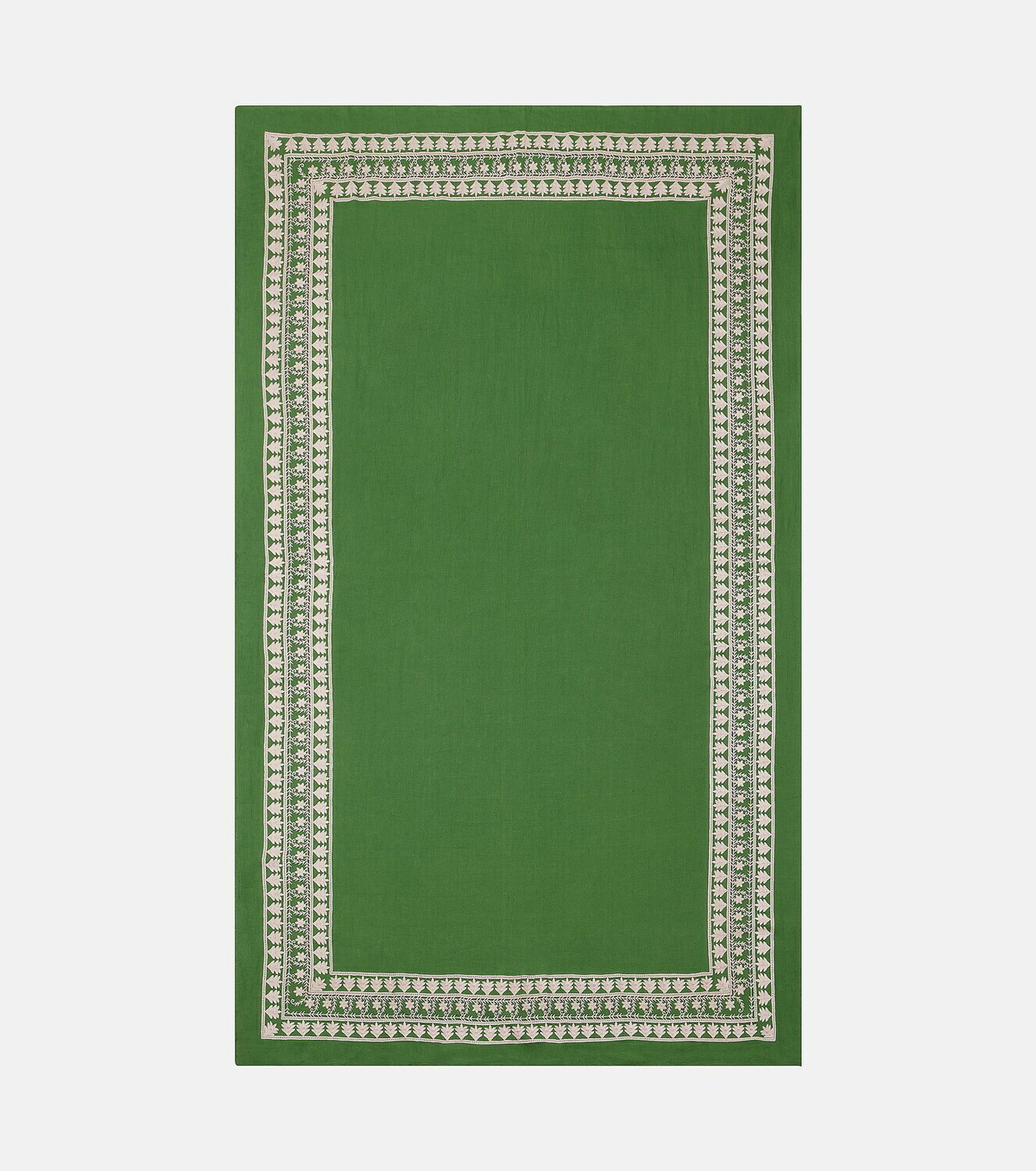 Les-Ottomans Embroidered linen tablecloth