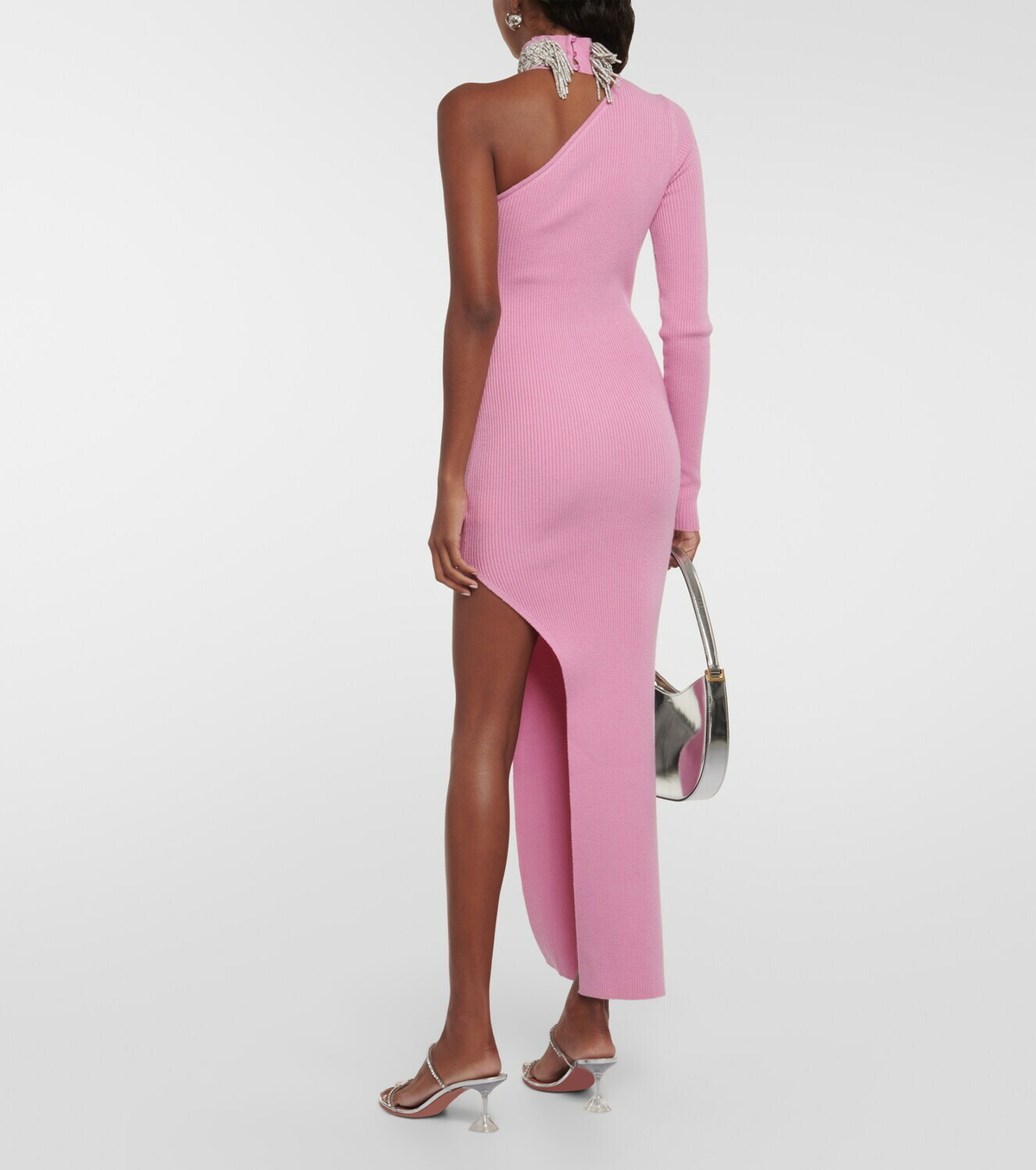 Giuseppe di Morabito Embellished wool-blend maxi dress