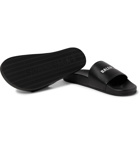 Balenciaga - Printed Leather Slides - Men - Black
