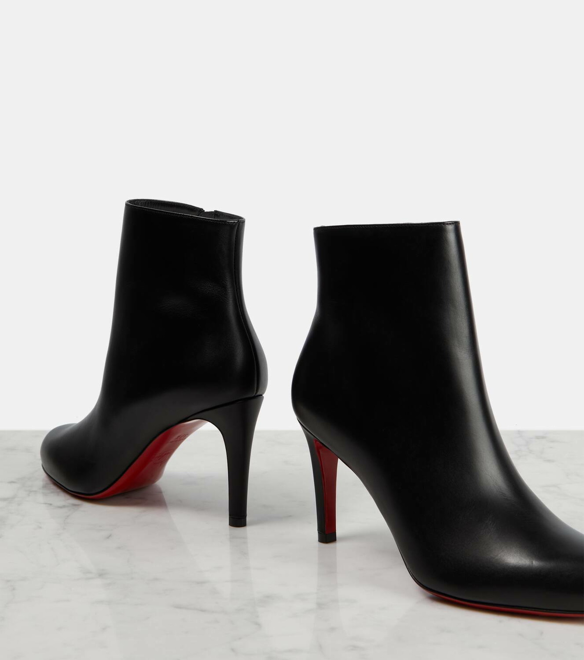 Christian Louboutin Pumppie Booty leather ankle boots