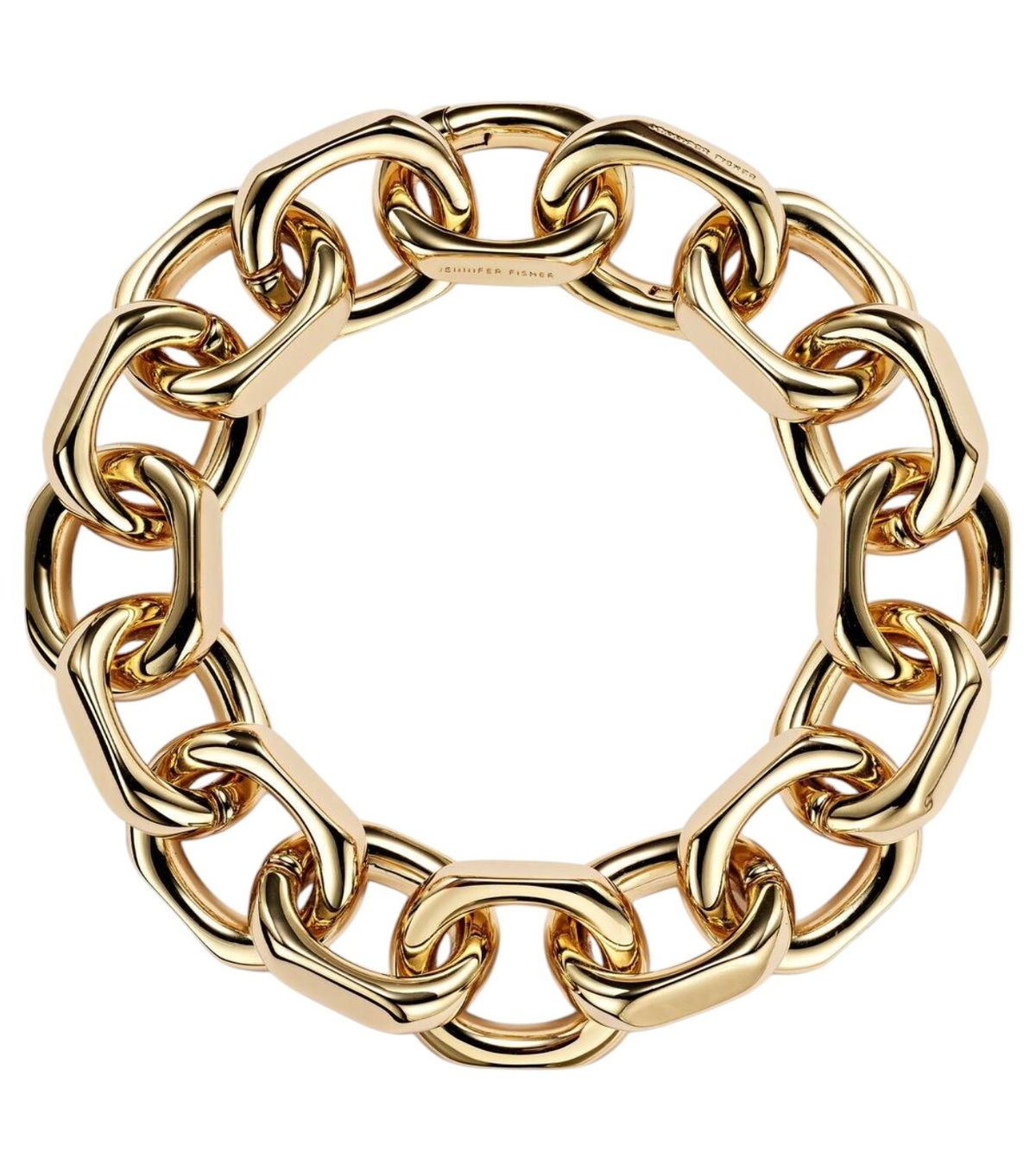 【Jennifer Fisher】 Puffy 10kt rhodium-plated brass cuff Puffy 10kt rhodium-plated brass cuff in silver - Jennifer
