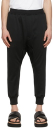 Junya Watanabe Black Polyester Lounge Pants