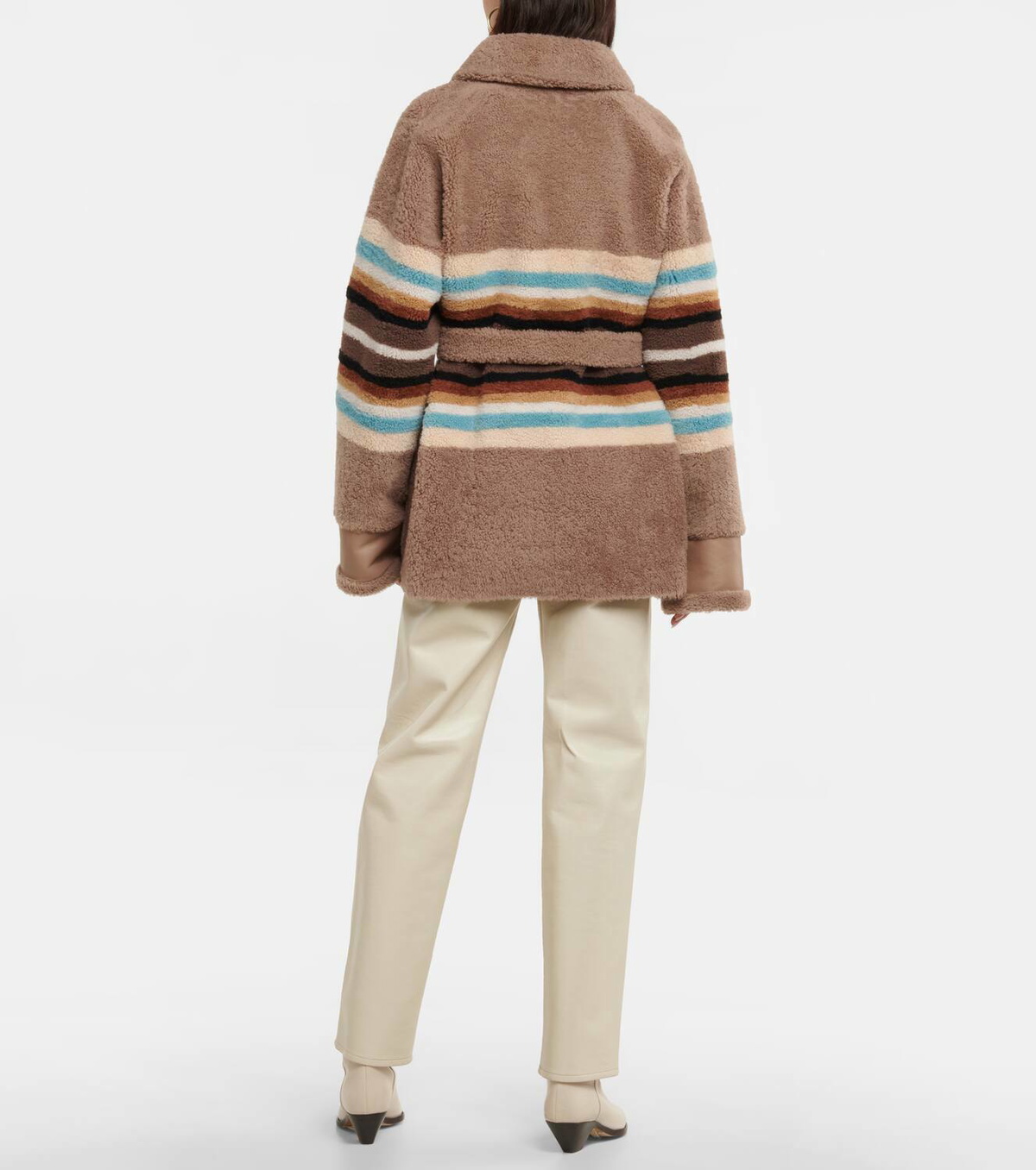 Blancha Shearling cardigan