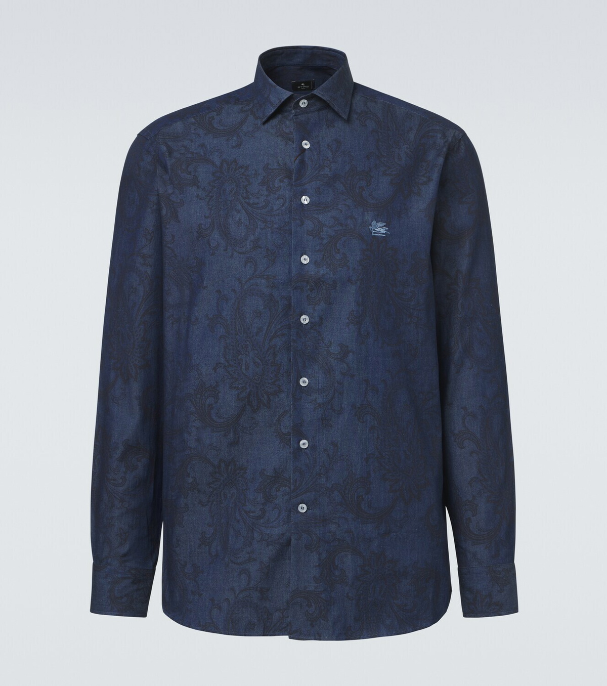 Etro Paisley denim shirt