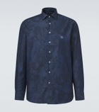 Etro Paisley denim shirt