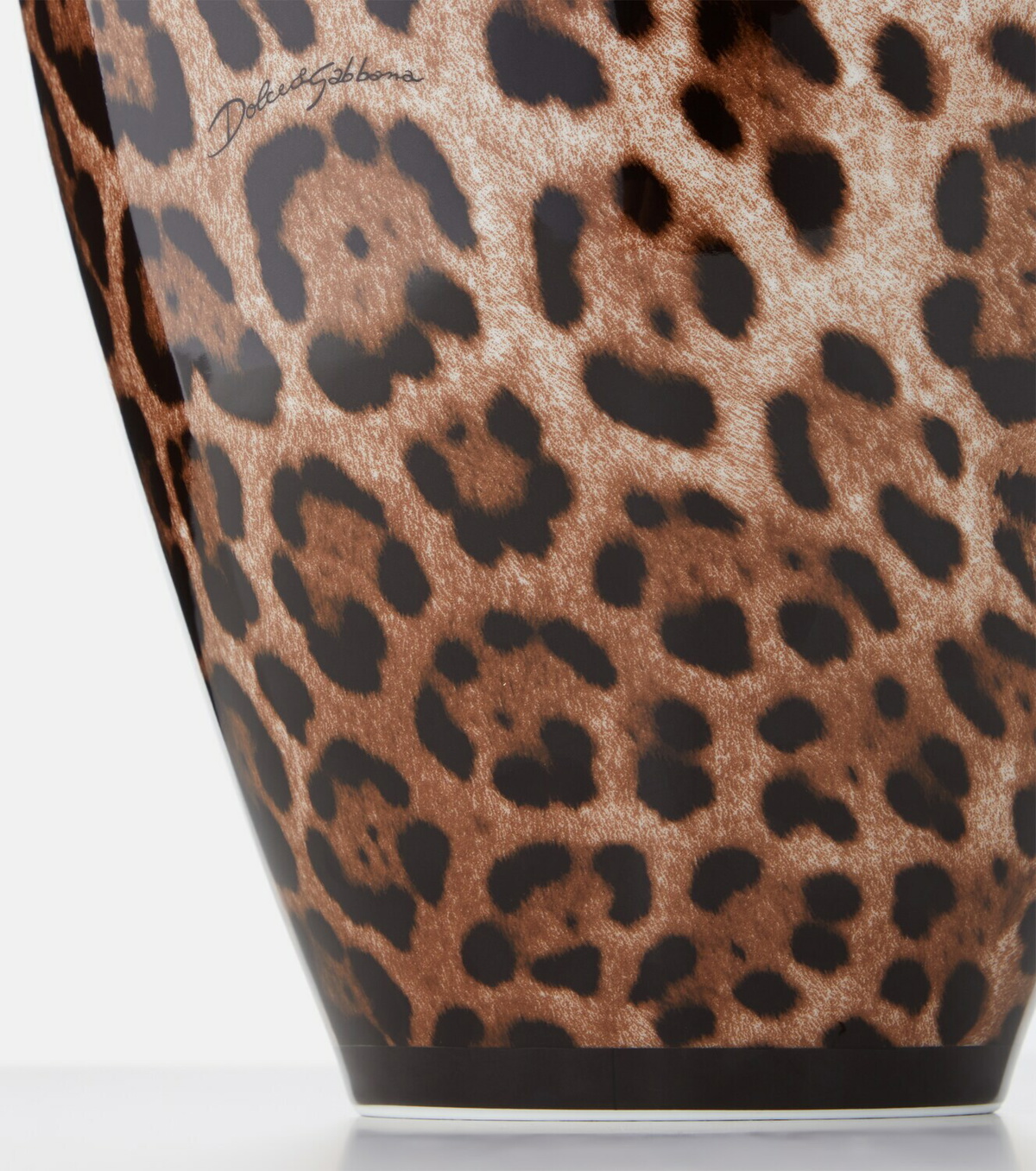 Dolce&Gabbana Casa Leopardo Large porcelain vase