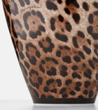 Dolce&Gabbana Casa Leopardo Large porcelain vase