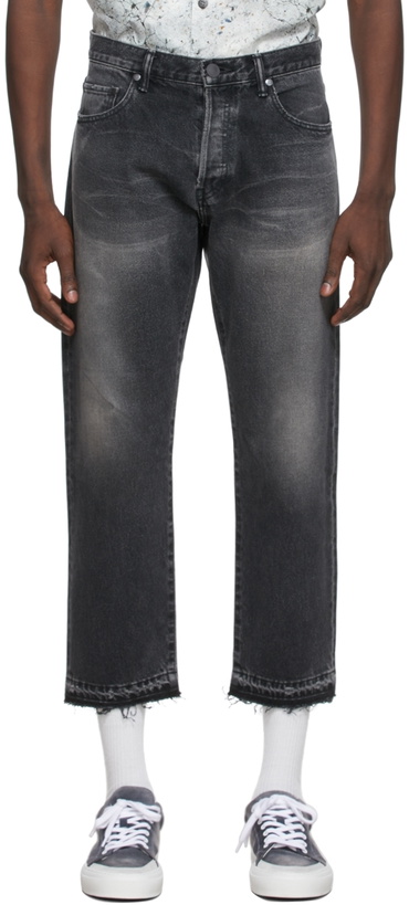 Photo: John Elliott Black 'The Kane 2' Jeans