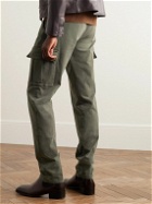 Thom Sweeney - Tapered Twill Cargo Trousers - Green