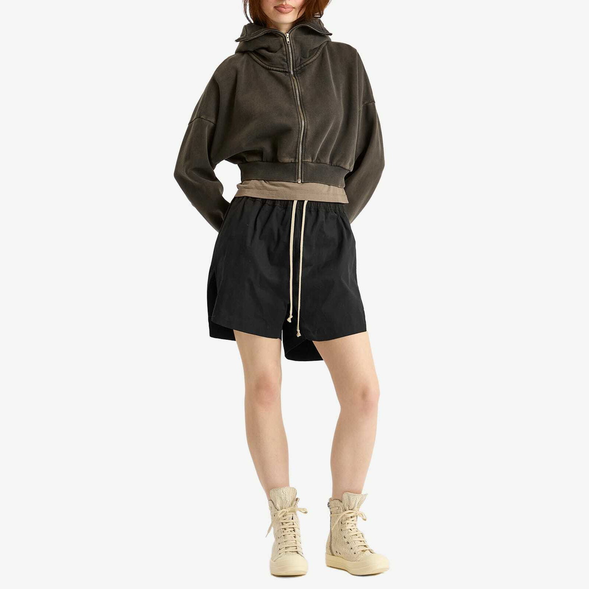 Rick Owens Women's Boxers in Black
