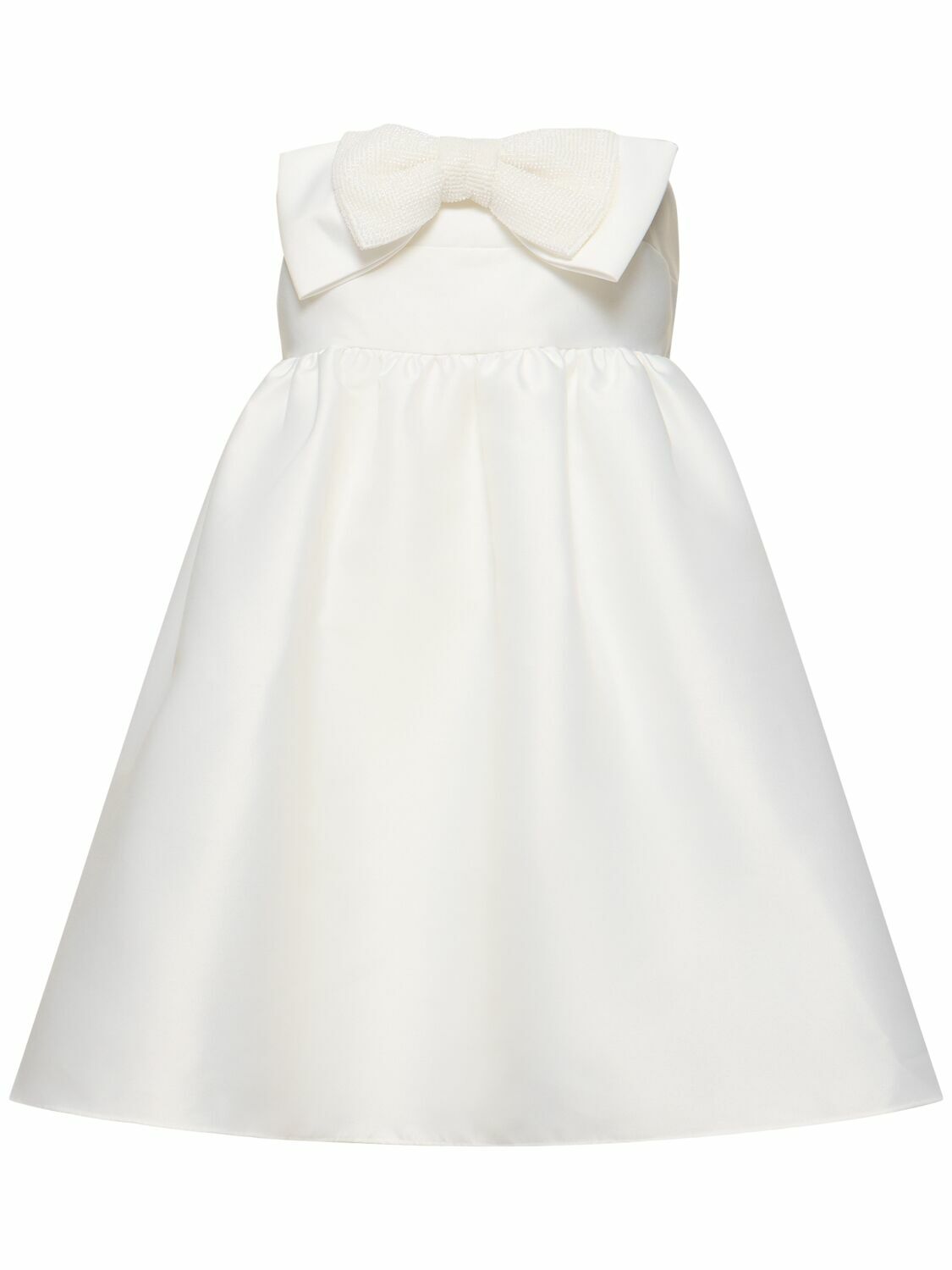 SELF-PORTRAIT Taffeta Bandeau Mini Dress Self-Portrait