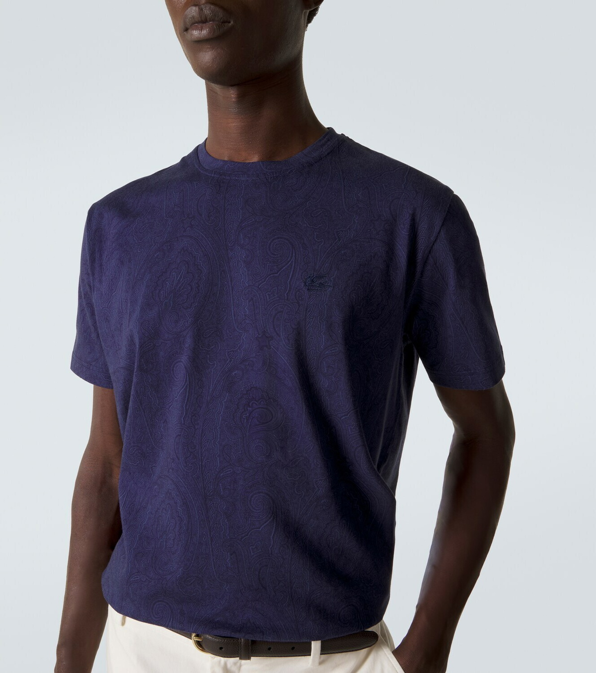 Etro Paisley cotton T-shirt