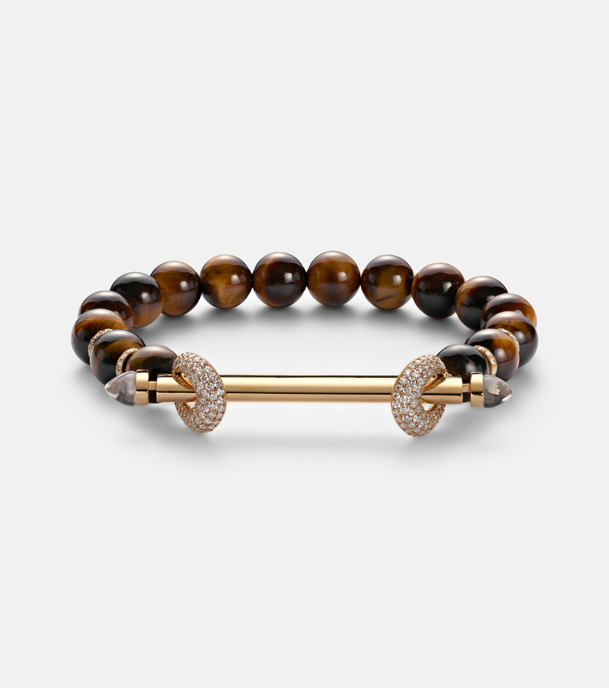 Ananya Chakra 18kt gold bracelet with gemstones