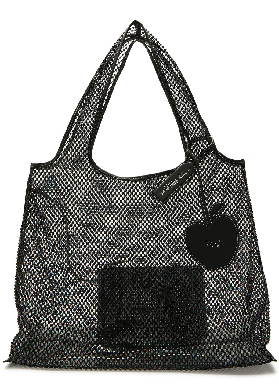 3.1 Phillip Lim Market Embellished Pvc Tote - Black - One Size
