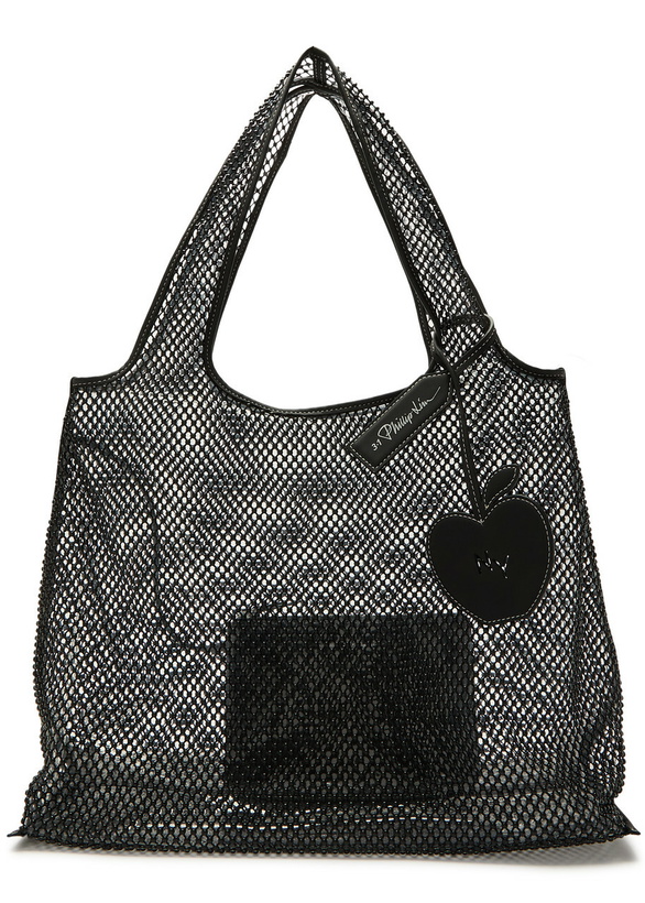 Photo: 3.1 Phillip Lim Market Embellished Pvc Tote - Black - One Size
