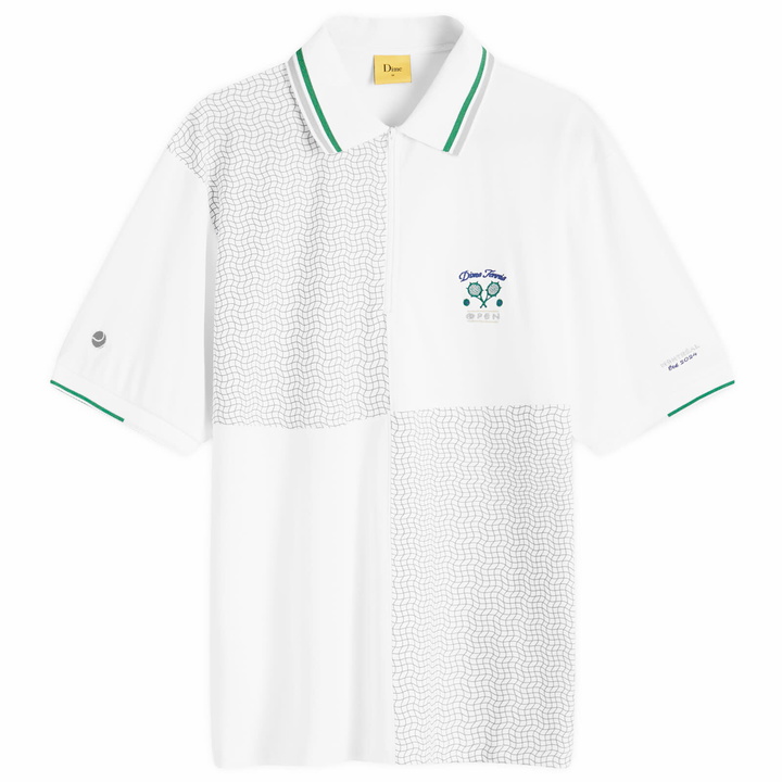 Photo: Dime Men's Court Polo Shirt in White