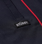 Stüssy - Piped Jersey Sweatpants - Navy