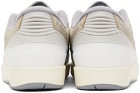 Nike Jordan White Air Jordan 2 Retro Low Sneakers