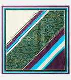 Alémais Joni printed silk twill scarf