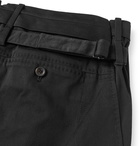 Craig Green - Black Wide-Leg Cotton-Blend Twill Trousers - Black