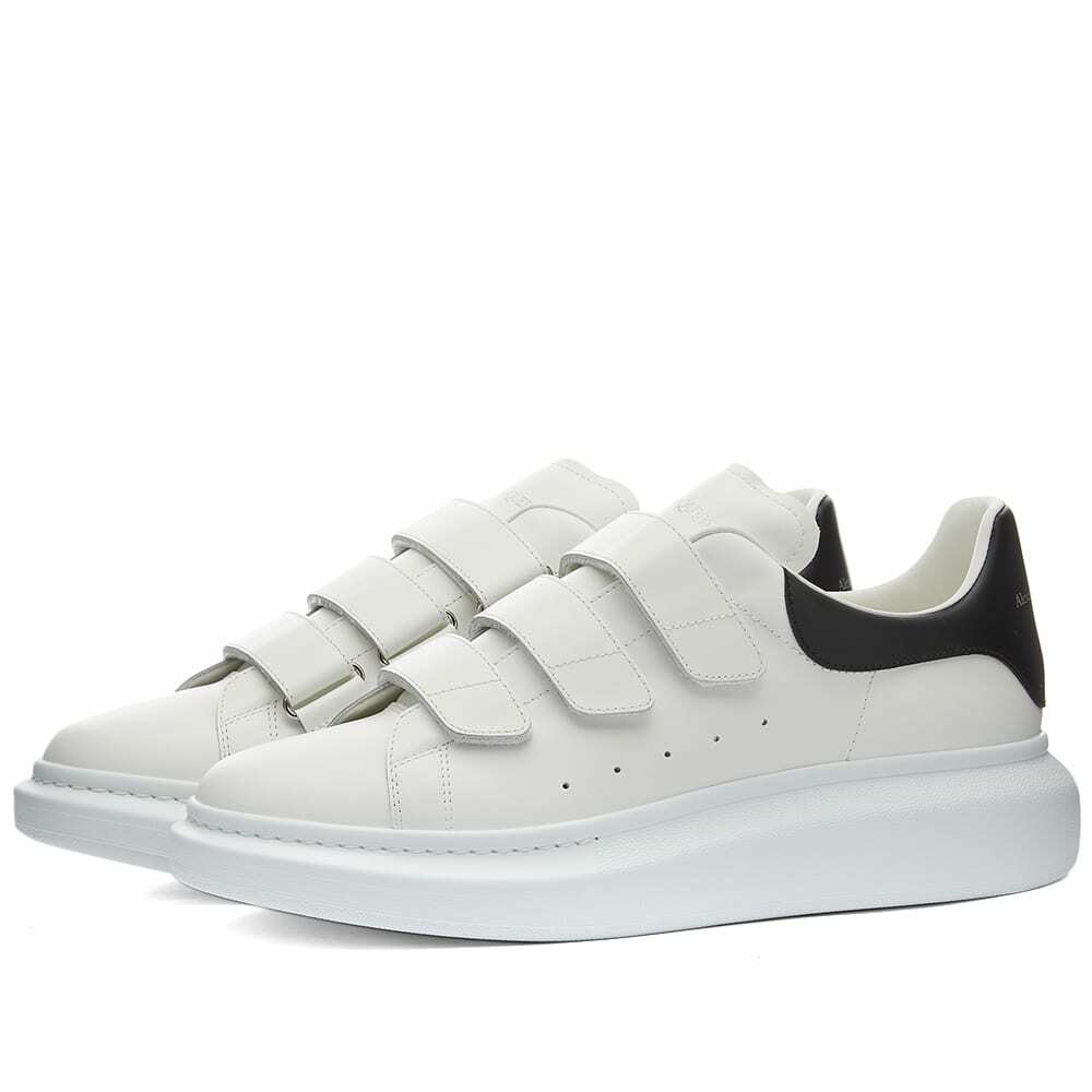 Alexander McQueen Heel Tab Triple Velcro Wedge Sole Sneaker