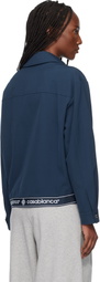 Casablanca Navy Wool Suit Jacket