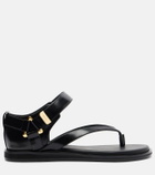 Sacai Leather thong sandals