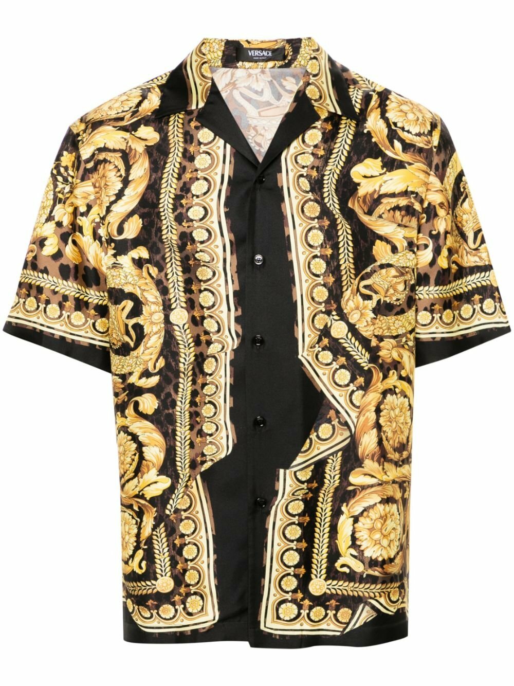 Versace Wild Barocco-Print Shirt