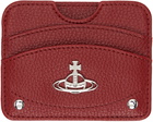 Vivienne Westwood Red Half Moon Card Holder