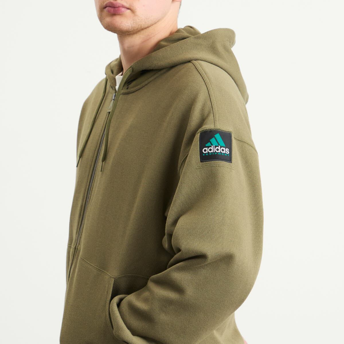 Adidas Men's EQT Hoodie in Focus Olive