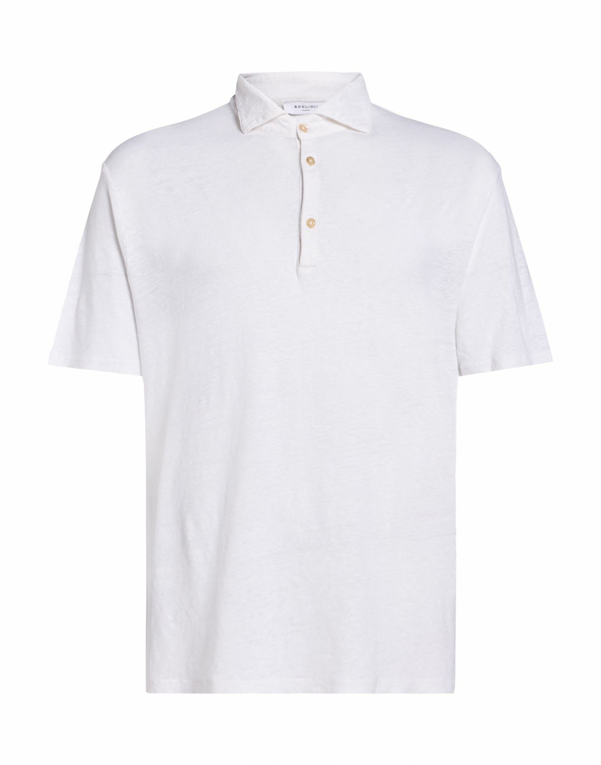 Boglioli Mens Polo shirt in White