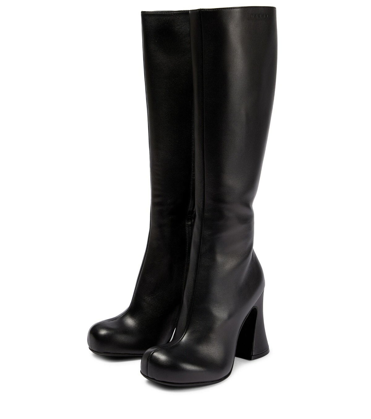 Marni - Leather knee-high boots Marni