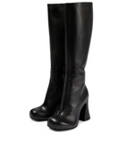 Marni - Leather knee-high boots