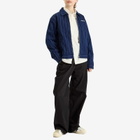Adidas Women's Pinstripe H Jacket in Night Indigo/Off White