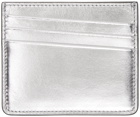 Maison Margiela Silver Leather Card Holder