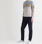 Inis Meáin - Mélange Linen Sweater - Blue