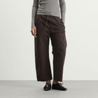LESET Women's Kyoto Carpenter Pants in Chocolate