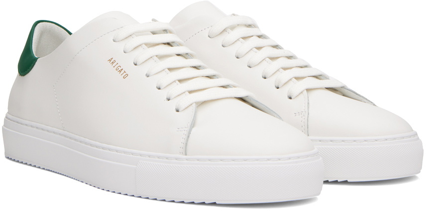 スニーカー Clay Sneakers - Axel Arigato - Leather - White/Green AXEL ARIGATO - Clay Sneaker
