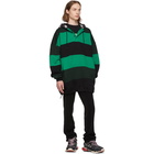 Balenciaga Green Heavy Layer Hoodie