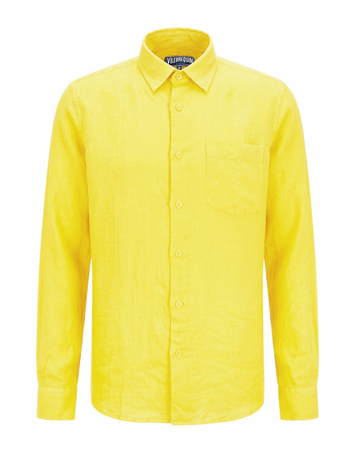 Vilebrequin Mens Shirt in Yellow