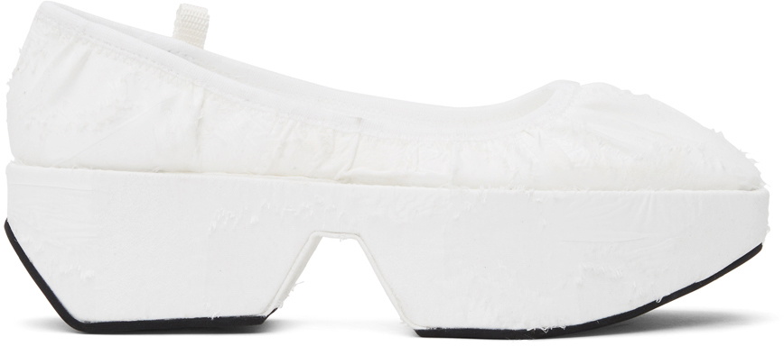 Cecilie Bahnsen Women's Sia Flat Neoprene Shoes in Black Cecilie