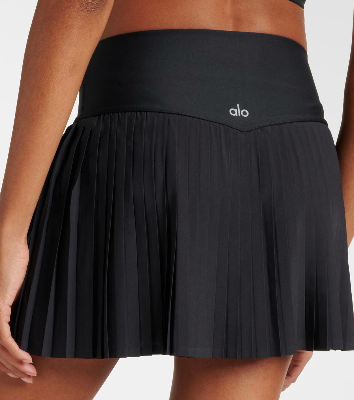 【美品】Alo Yoga Tennis Skirt Sサイズ Alo Yoga Varsity Tennis Skirt Blue Skies Limited Edition XS