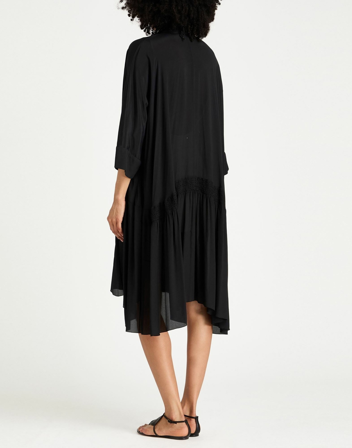 Alessia Santi Womens Midi dress in Black