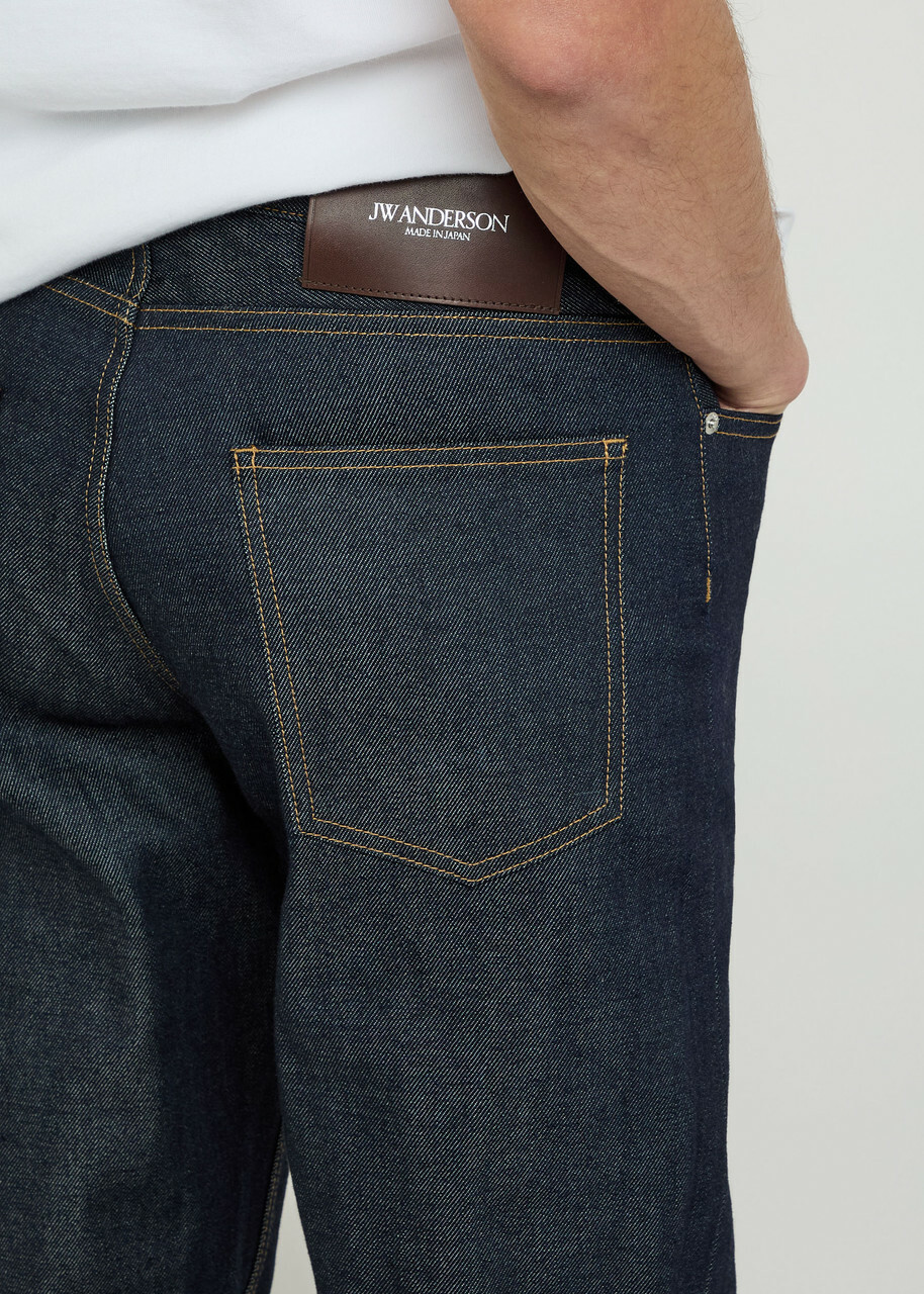 JW Anderson Straight-leg Jeans Indigo