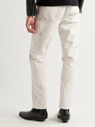 Enfants Riches Déprimés - Slim-Fit Tapered Panelled Jeans - White