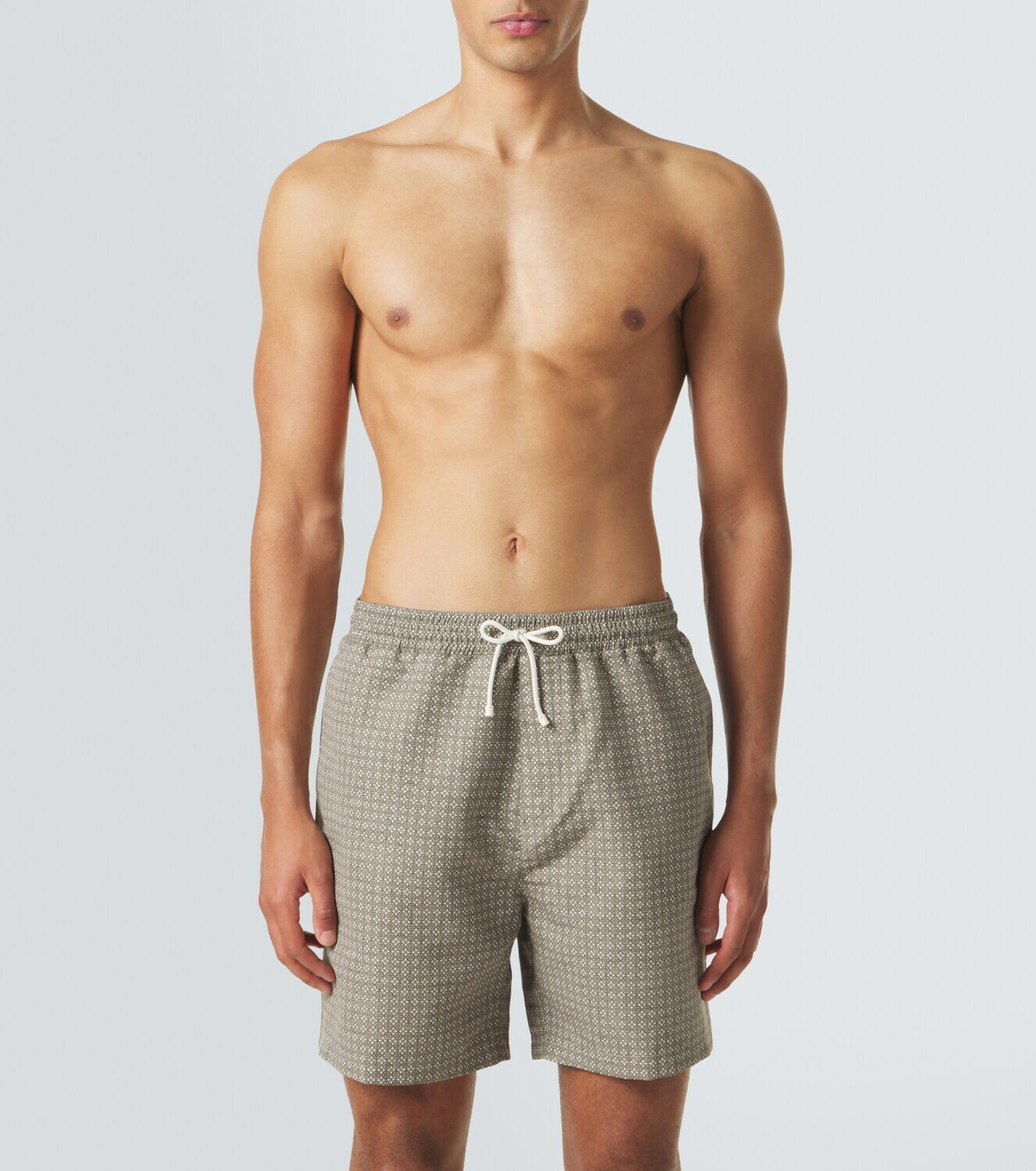 Brunello Cucinelli Logo swim trunks